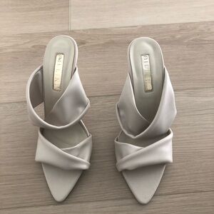 Billini Women's White Mules